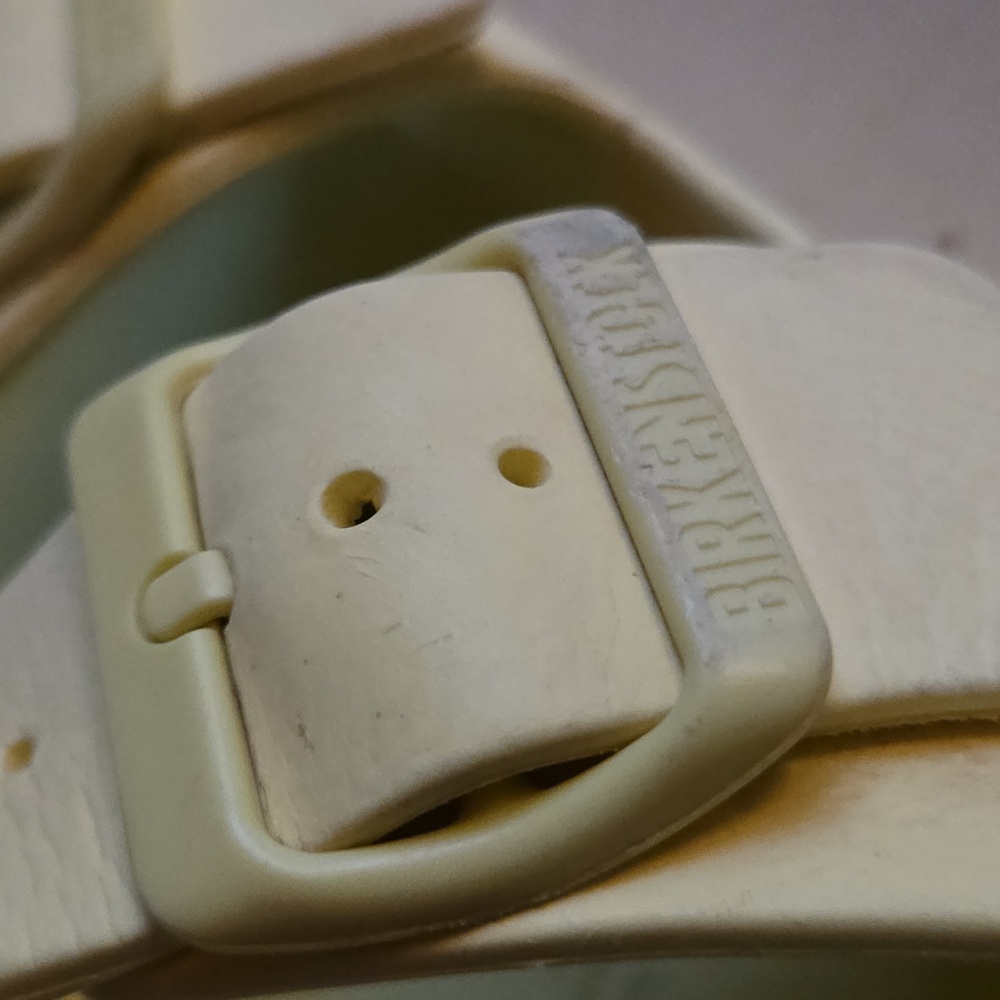 Birkenstock Arizona Essentials Yellow EVA Sandal Size 9 - Picture 10 of 14